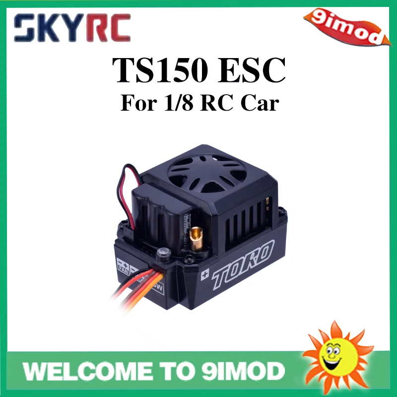 

SKYRC TORO TS150 150A ESC Brushless Sensored Motor For 1:8 RC Car Buggy Truggy Monster Truck Trx4
