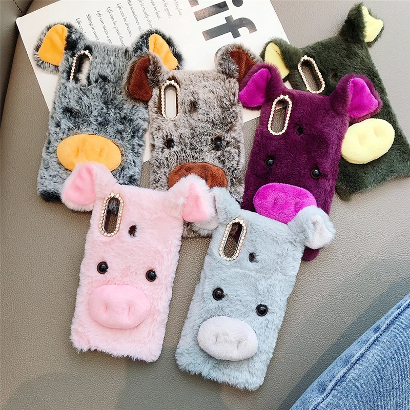 DIY мягкие пушистые длинные волосы Luckly Красивый Стильный чехол для защиты