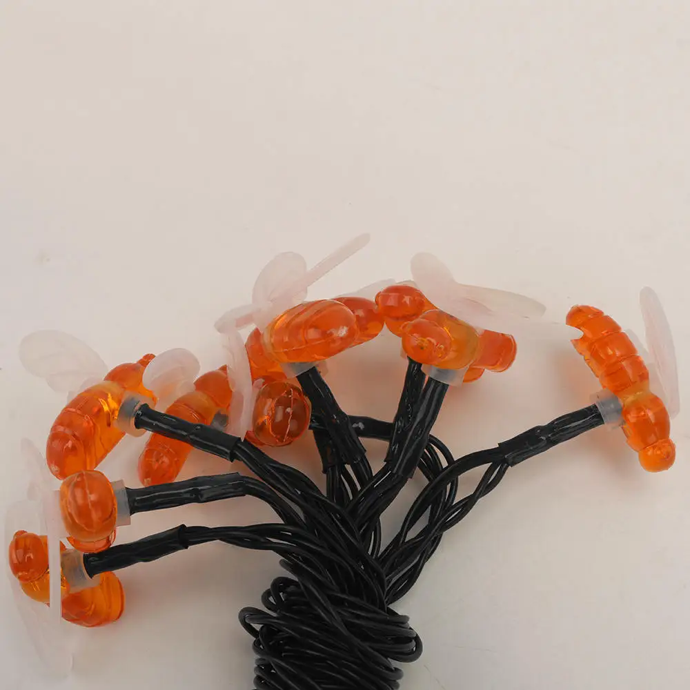 Пластиковые светодиодные гирлянды на солнечной батарее праздничное и Свадебное