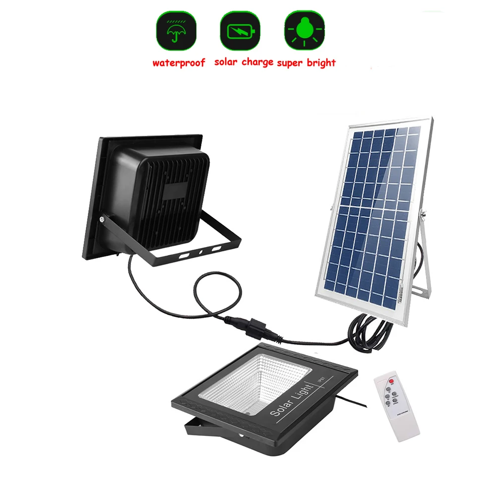 Светодиодный уличный беспроводной настенный светильник на солнечной