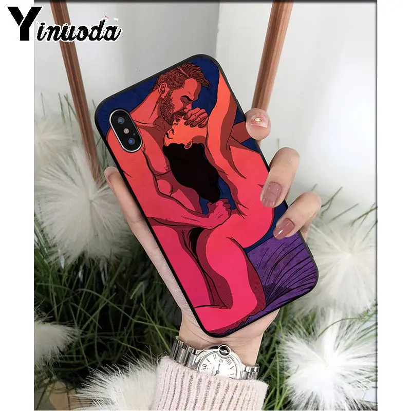 Yinuoda сексуальное горячее бикини для девочек Twerk It TPU Мягкий силиконовый черный чехол для iPhone X XS MAX 6 6S 7 7plus 8 8Plus 5 5S XR