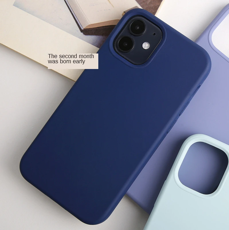 

2021 Suitable for Apple 12 Mobile Phone Case Rubik's Cube Liquid Straight Side Mobile Phone Case IPhone12Pro Max All-inclusive