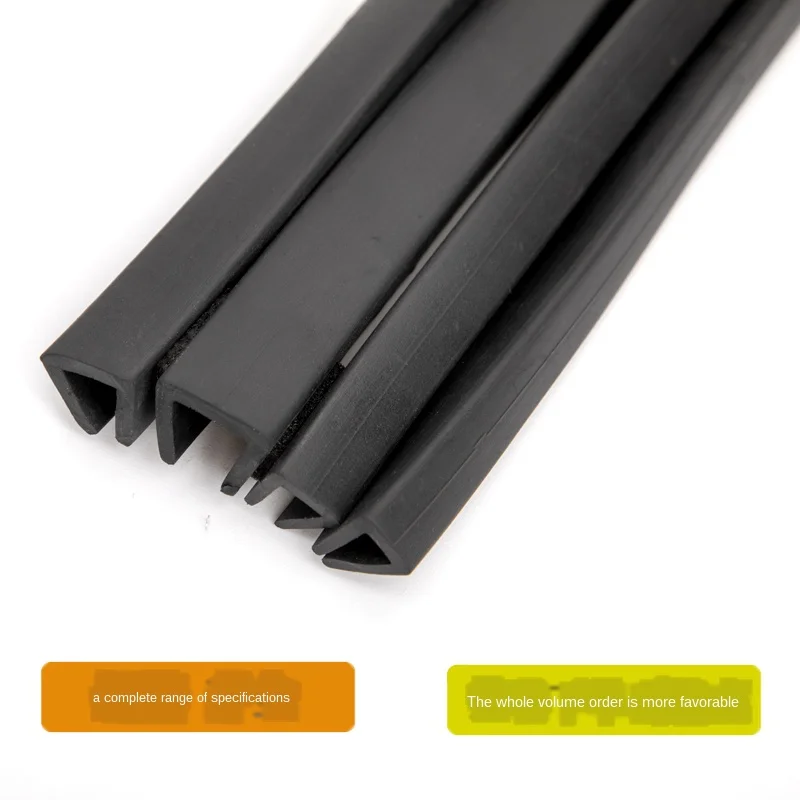 1 meter Rubber Trim U-Shaped Bumper Strip Slot Plate ka tiao Glass Molding Sealing | Обустройство дома