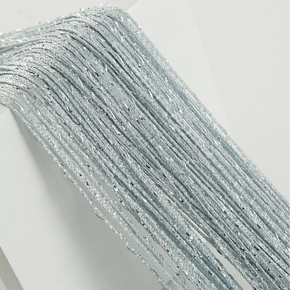 1 м * 2 высококачественное плоское серебряное свадебное украшение для гостиной