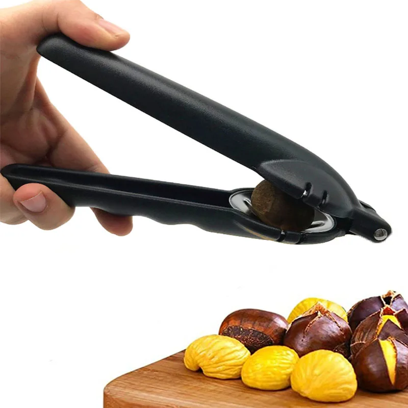 

Nut Opener Cutter Gadgets 2 In 1 Quick Chestnut Clip Walnut Pliers Metal Nutcracker Sheller Kitchen Tools Stainless Steel