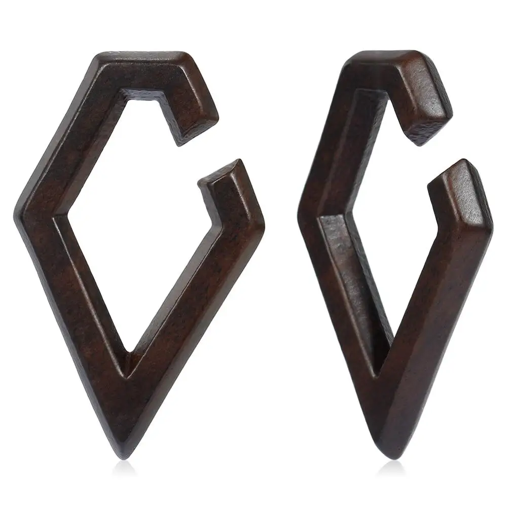 KUBOOZ пирсинг новые горячие модные серьги вилки и туннели тела ювелирные изделия