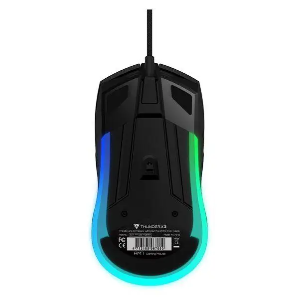 Игровая мышка со светодиодной подсветкой Aerocool AM7HEX 12000 Точек на дюйм синий|Мыши| |