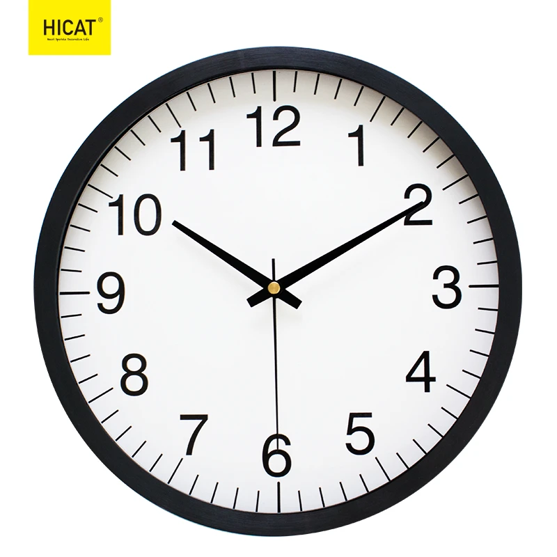 Retro Digital Wall Clock Silent Simple Bedroom Nordic America Modern Rustic Living Room Creative Personality Home C6T | Дом и сад