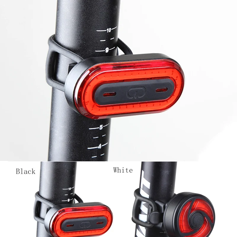 Велосипедный светильник вес USB Перезаряжаемый велосипедный светодиодный задний