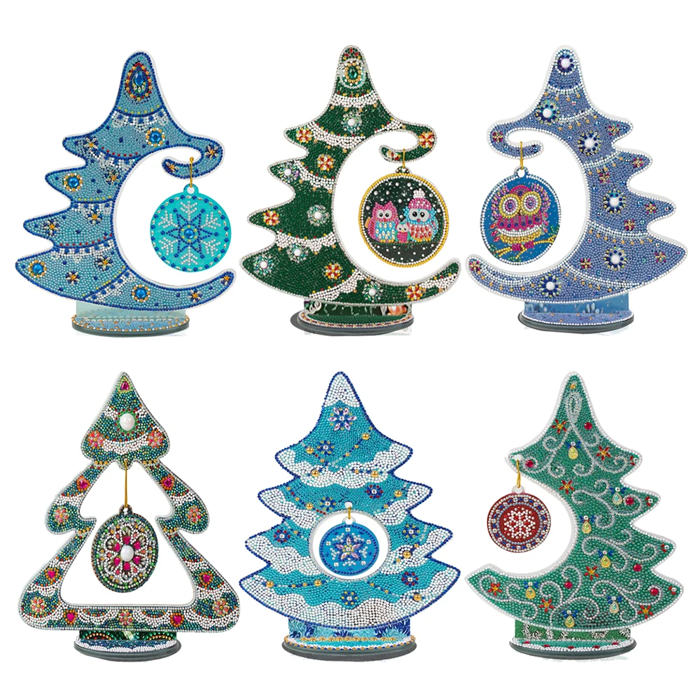 

Искусственное дерево «сделай сам» с подвеской, набор для алмазной вышивки, акриловые украшения особой формы