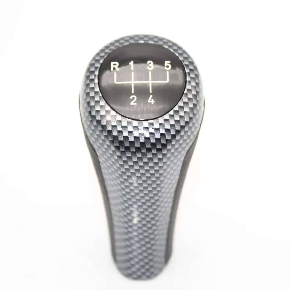 Ручка переключения передач из углеродного волокна для BMW 1 3 5 6 серий E46 E53 E60 E61 E63 E65