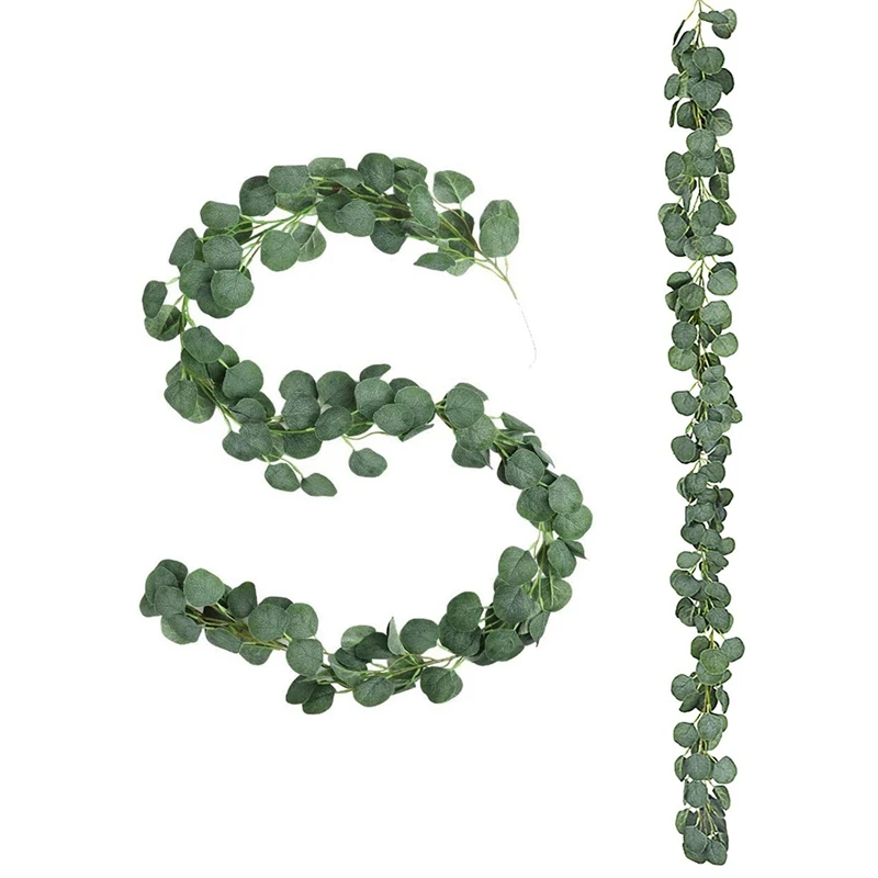2 шт. искусственный эвкалипт Плющ искусственные листья эвкалипта виноградные