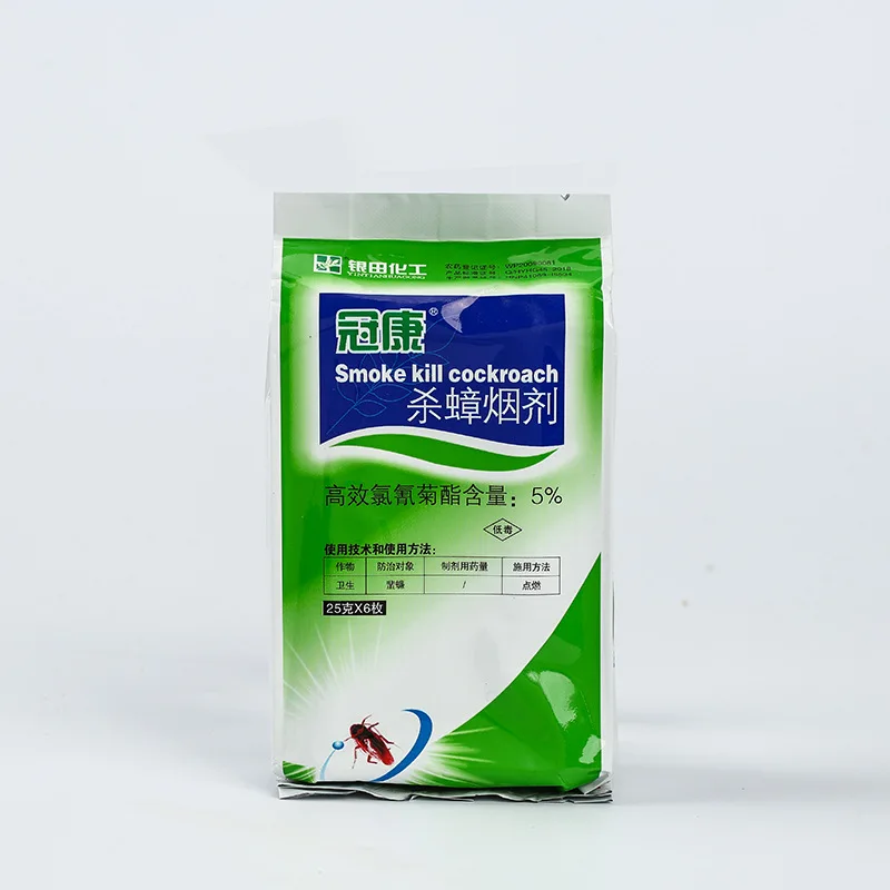 

12pcs Cockroach Smoke Insecticides Poison Smog For Cockroach Mosquito Flies Medicine Bug Flea Ant Killer Insect Pest