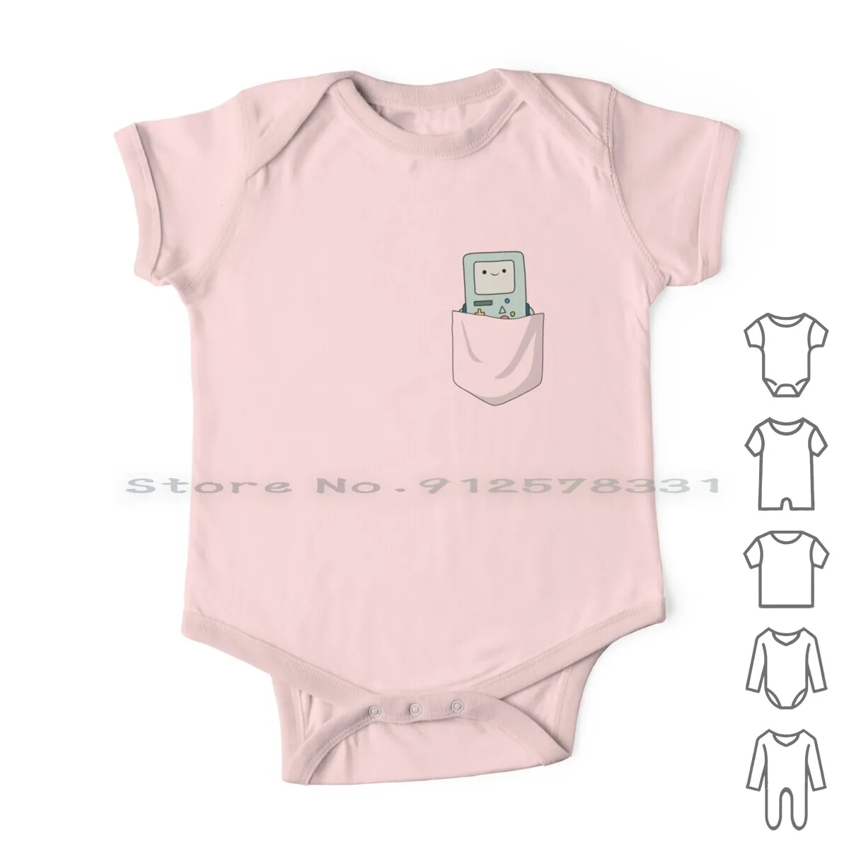 

Bmo In Pocket Newborn Baby Clothes Rompers Cotton Jumpsuits Bmo In Pocket Beemo Adventure Time Cartoon Finn Princess Bubblegum