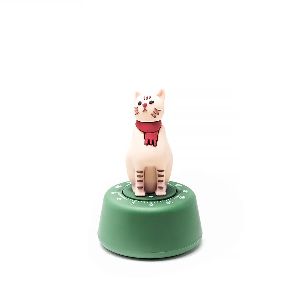 Lafouryet Store Lazy cat таймер для занятий таймером кухонный механическое