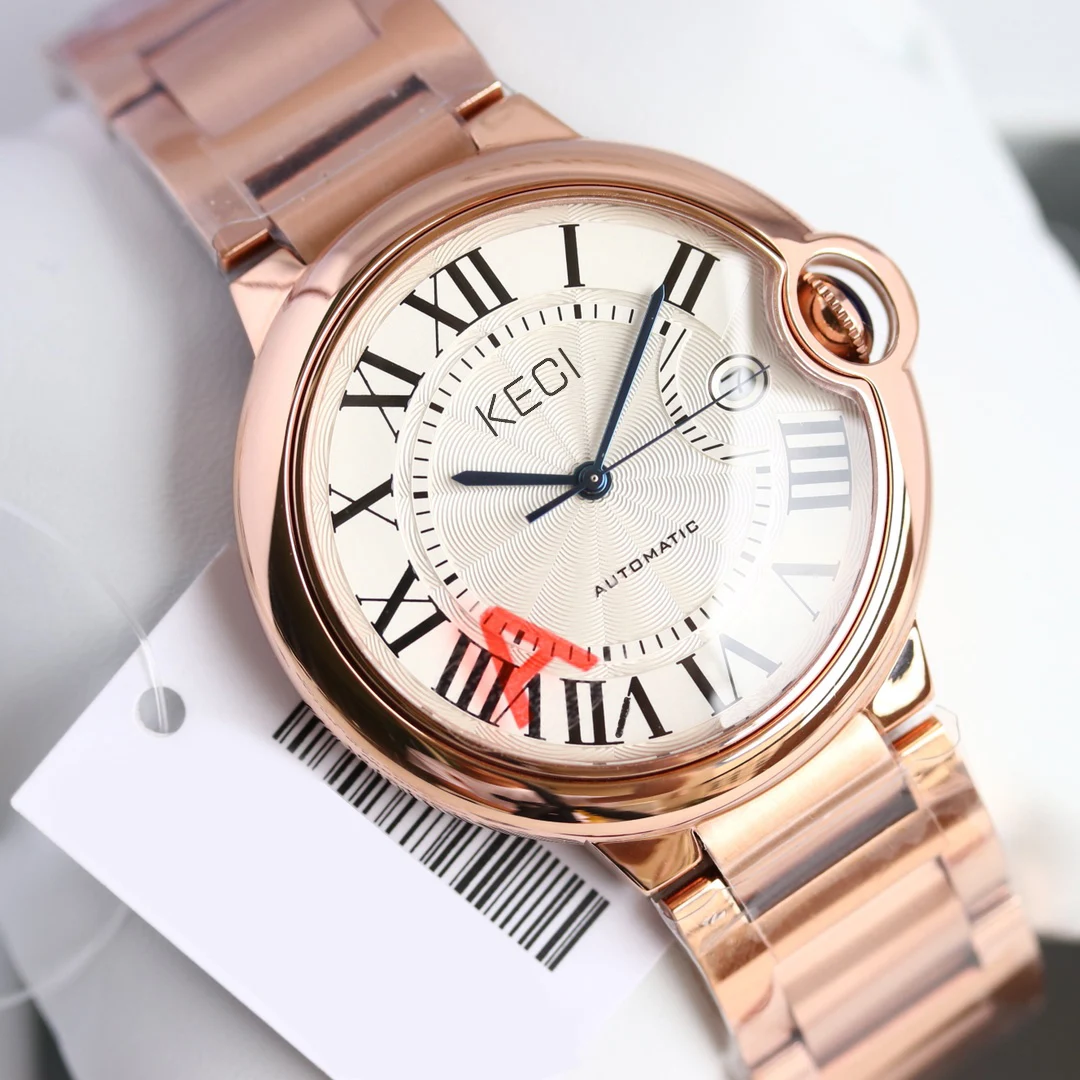 

Luxury Brand CTR1:1 Design Men's Automatic Mechanical Watch Blue Balloon Series 28/33/36/42mm Classic Style Couple Watches Gifts