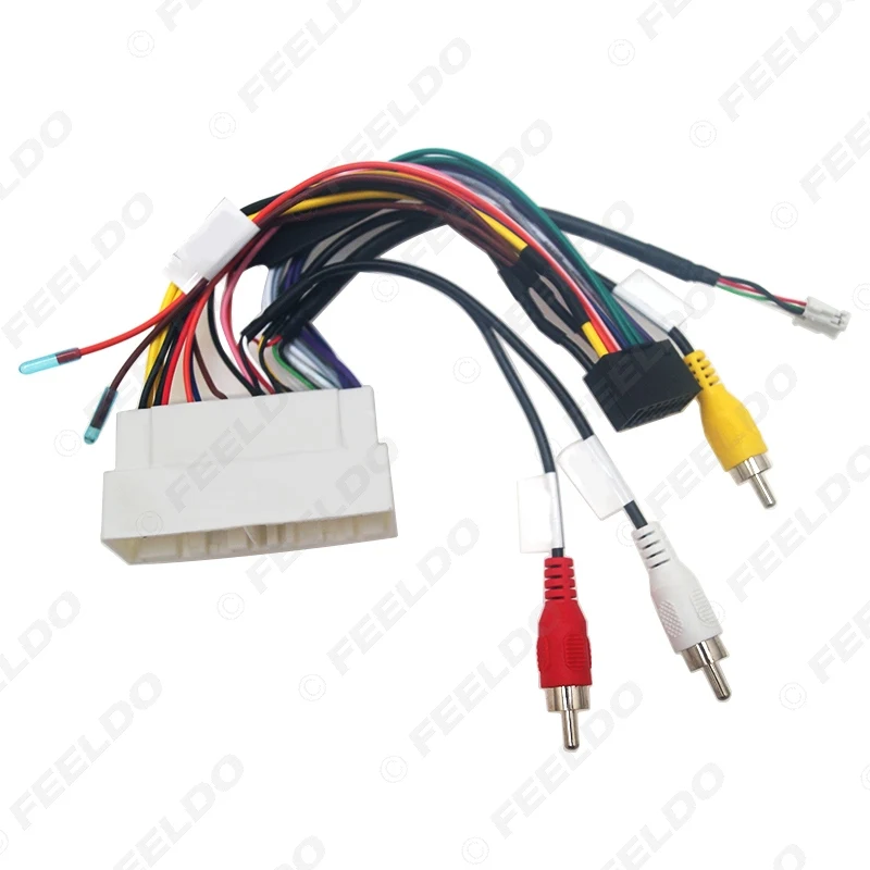 Автомобильный аудио CD/DVD плеер FEELDO 16PIN Android Кабель питания Адаптер для Hyundai Encino Mistra