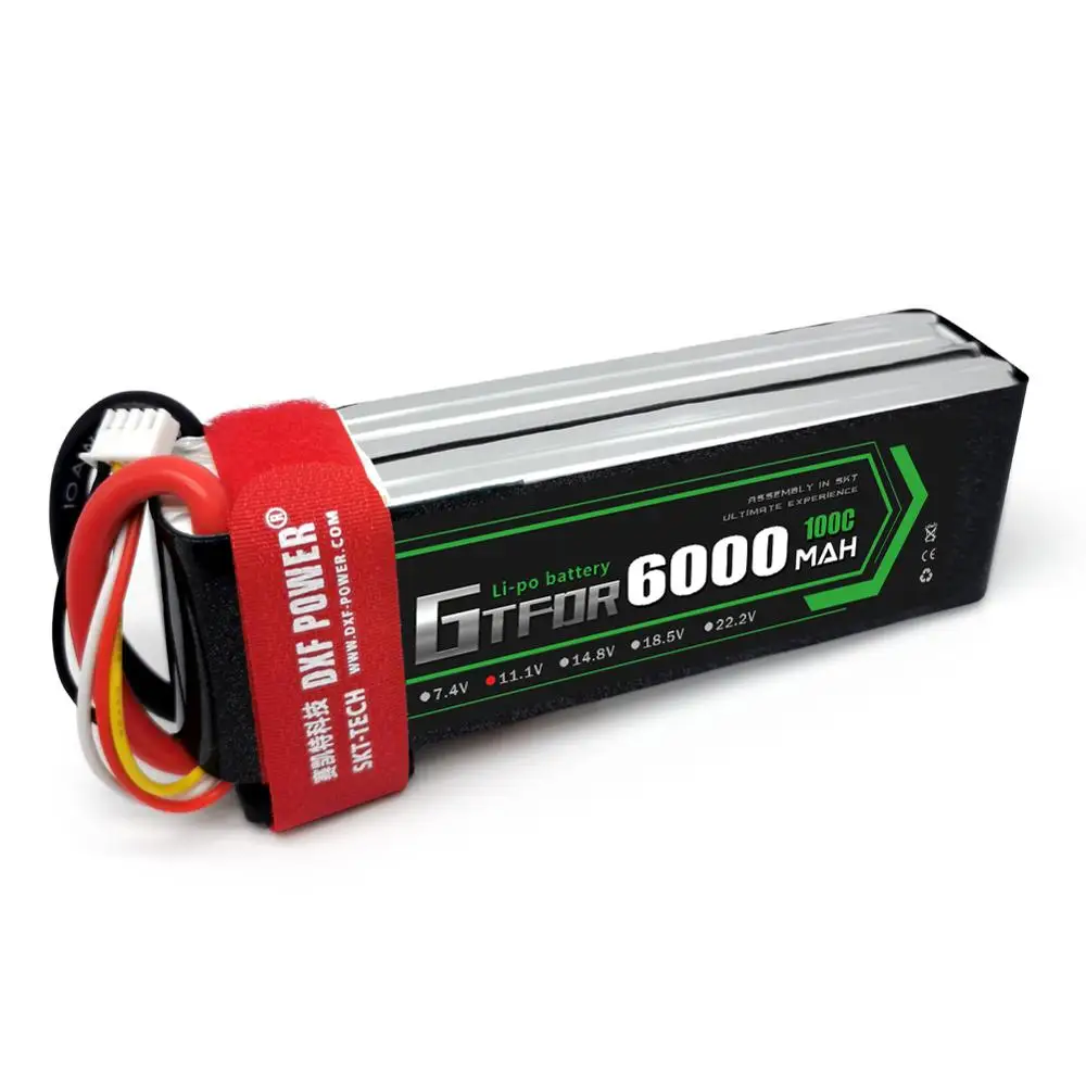 gtfdr 3s 111 v 6000mah 100c 200c lipo батарея 3s xt60 t deans xt90 ec5 для fpv дро
