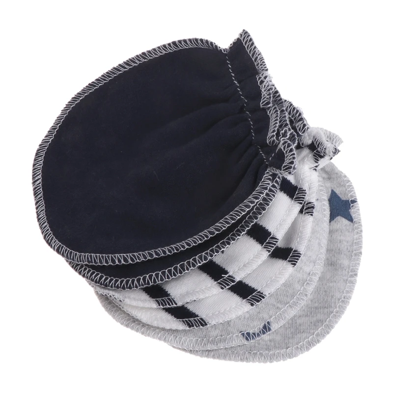 

3Pairs Fashion Baby Anti Scratching Gloves Newborn Protection Face Cotton Scratch Mittens