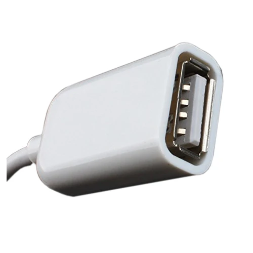 USB линии передачи данных OTG MICRO телефонные usb Кабель-адаптер (белый) | Электроника