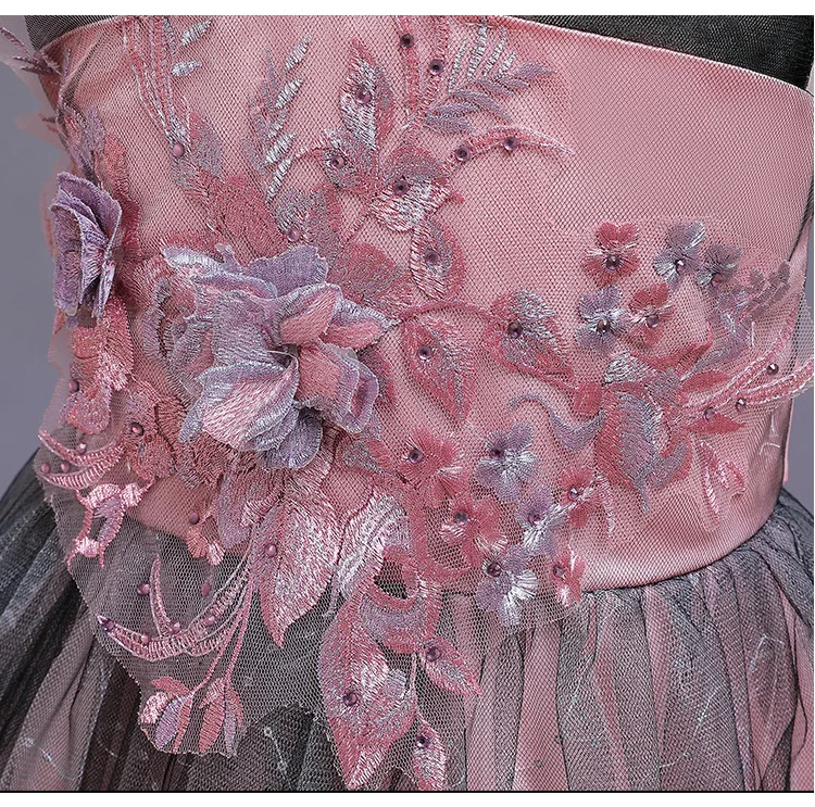 Элегантное платье принцессы для девочек вечернее праздничное летние детские