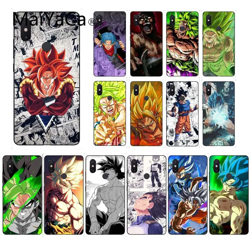 Dragon Ball Son Goku Новинка чехол для телефона Xiaomi Mi 6 Mix2 Mix2S Note3 8 8SE Redmi 5 5Plus Note4 4X
