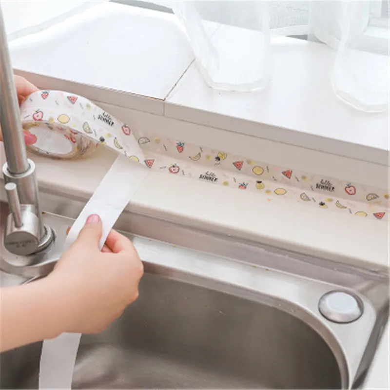 

Kitchen Mildew-proof Waterproof Tape Moisture-proof Sink Gap to Fill the Beautiful Seam Stickers Toilet Stickers Corner Line