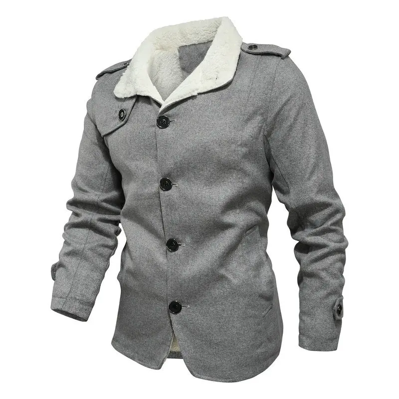 

Fleece Jackets Mens PParkas Jacket Warm Male Fashion Outerwear Warm Coats Slim Fit Coat Brand Clothing Plus Size 6XL