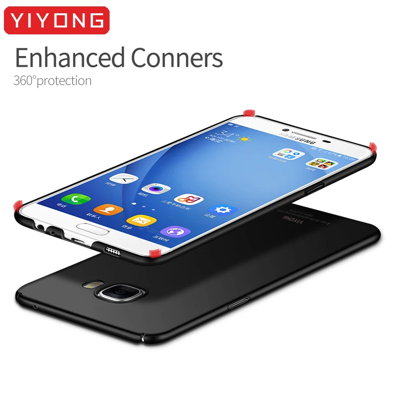 Чехол YIYONG для Samsung Galaxy A5 A7 A3 J5 J7 2017 матовый чехол A8 A6 J4 J6 Plus 2018 J8 A9 A9S чехлы