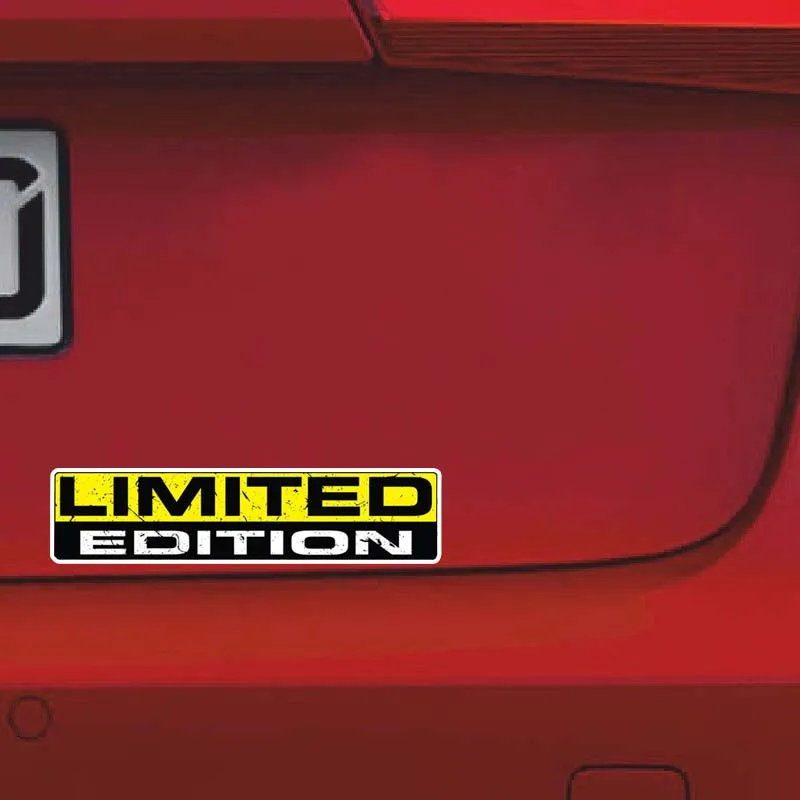 

Interesting Car Sticker Accessories LIMITED EDITION Car Styling Decal Vinyl Car Window Cover Scratches Waterproof PVC 15cm*3cm