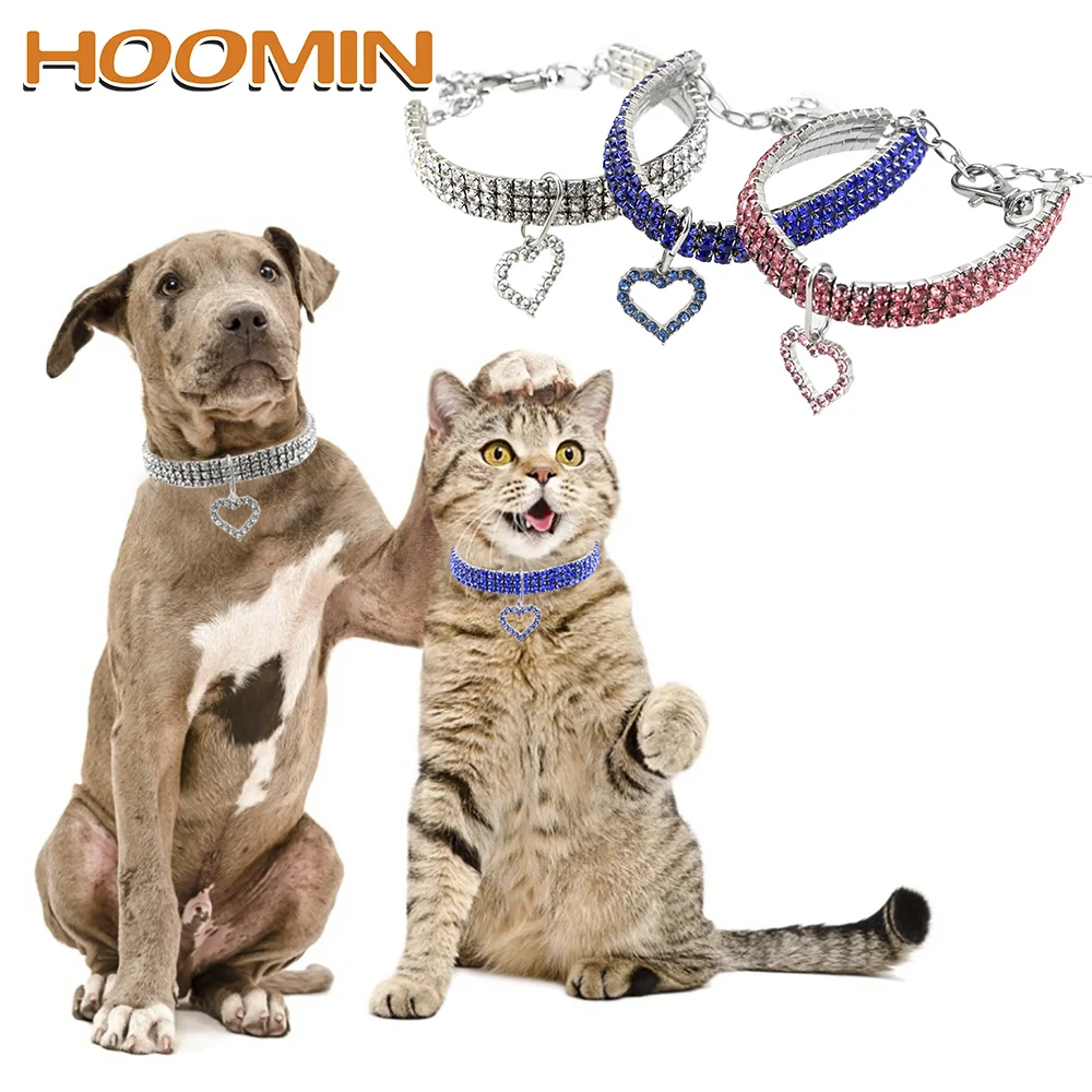 Ожерелье HOOMIN для питомца регулируемый ошейник кошек уличные защитные аксессуары