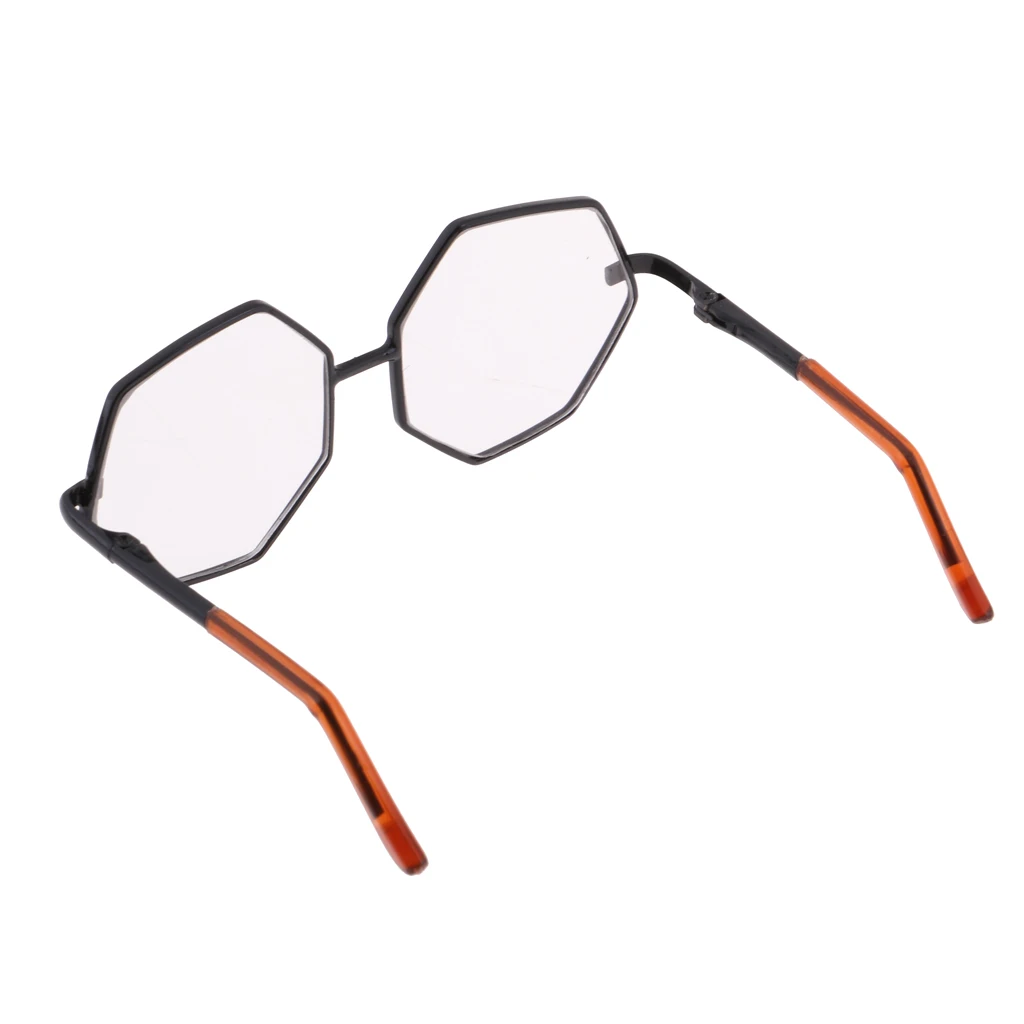 Аксессуары для кукол металлическая оправа шестигранные очки солнцезащитные 12