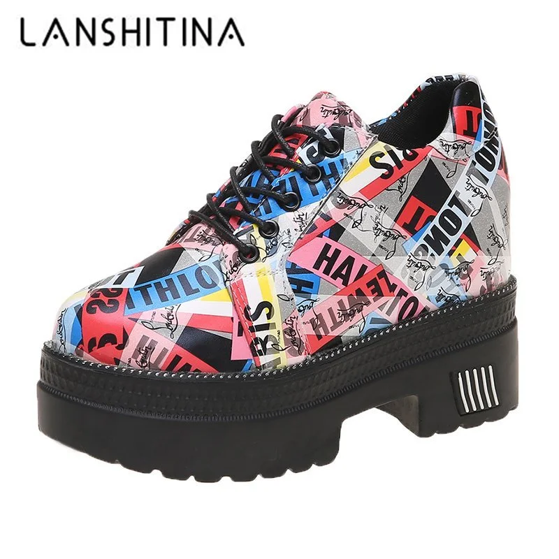 

Женские кроссовки на массивной толстой подошве, спортивная обувь на высокой платформе 8 см для бега, Вулканизированная подошва, весна 2021