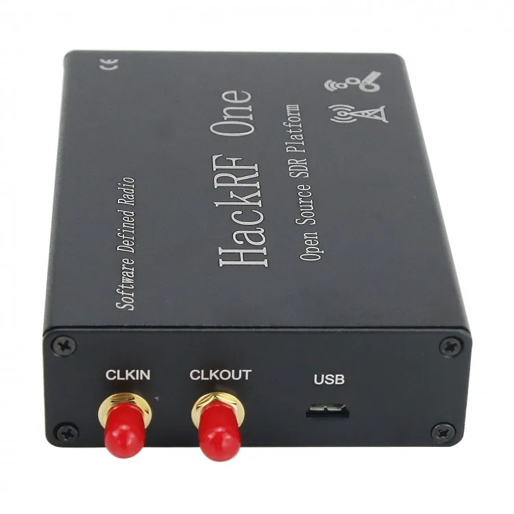 Verkauf 1MHz-6GHz HackRF Eine SDR Open Source Board + Aluminium Legierung Shell + Hohe Präzision Kristall Oszillator