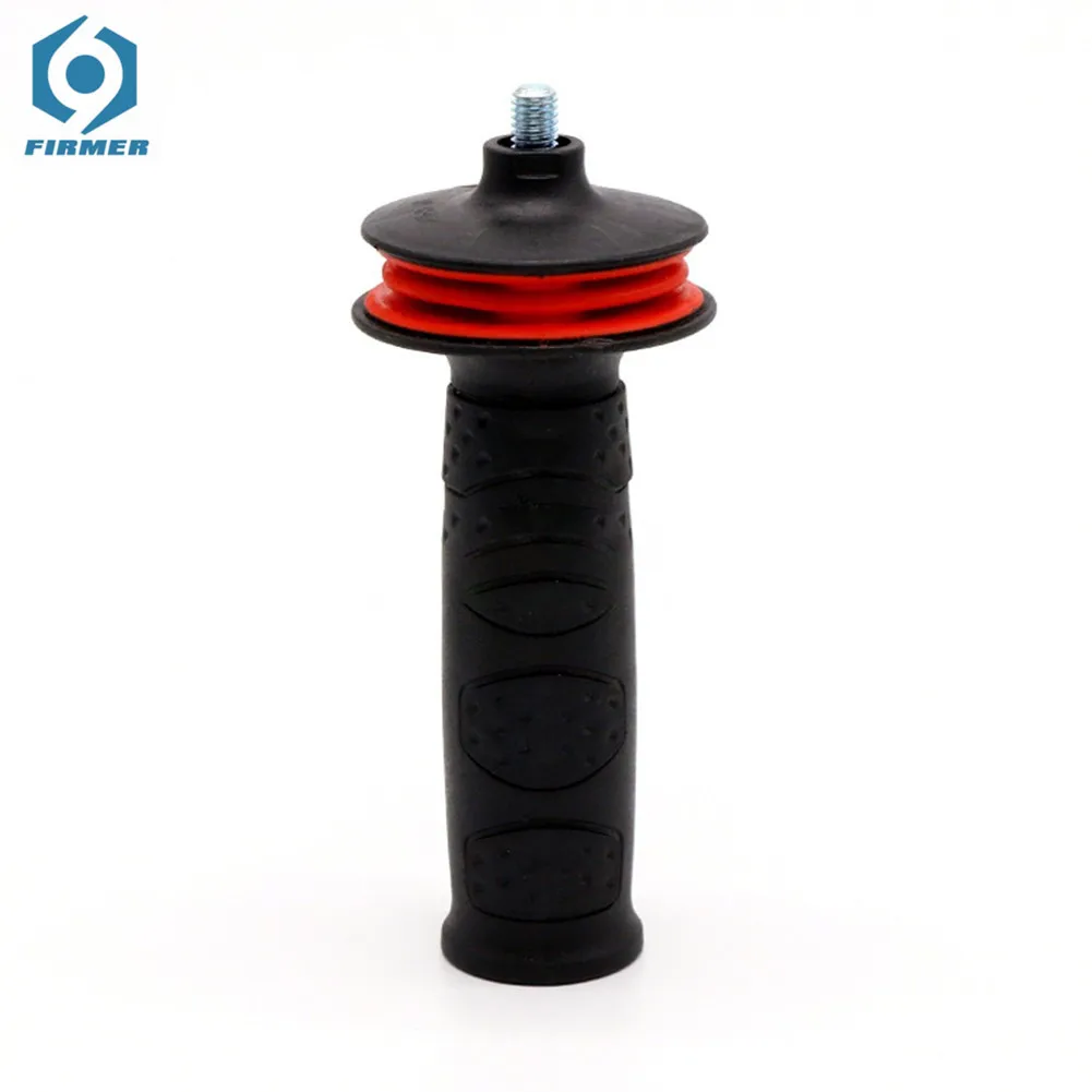 

Hole Inner Diameter 6.7mm 8mm Thread Auxiliary Side Non-slip Shock-absorbing Handle For Angle Grinder M8 High Quality Tool Part