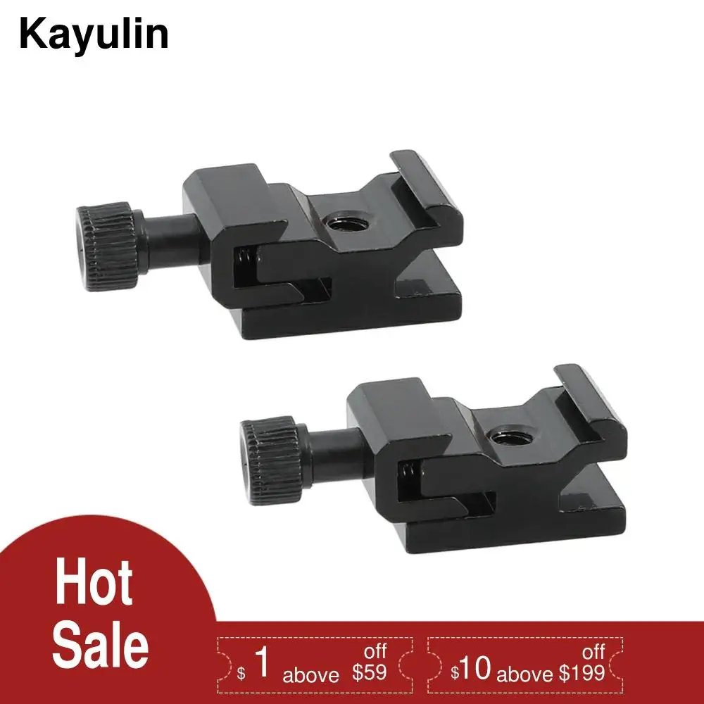 Каюлин Горячий башмак крепление вспышки 1/4 дюйма стандартная Скоба подставка