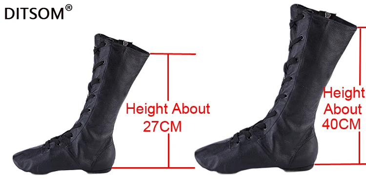 Женские высокие танцевальные ботинки из натуральной кожи с боковой молнией обувь для балета йоги фитнеса