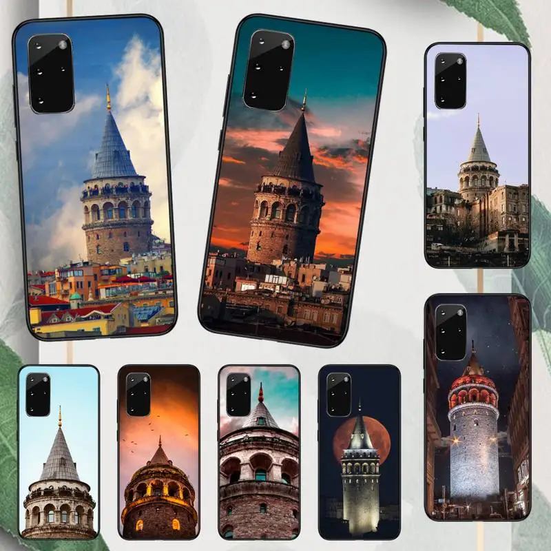 

Turkey Galata Kulesi Landmark Phone Case For Samsung galaxy A S note 10 7 8 9 20 30 31 40 50 51 70 71 21 s ultra plus