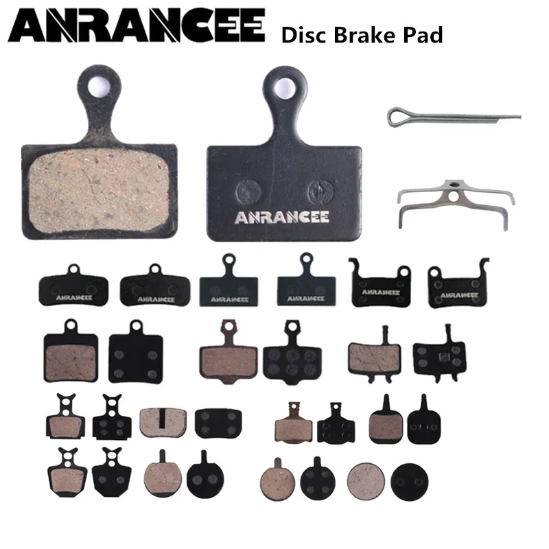 

Anrancee Disc Brake Pad Resin For Shimano MTB Road Bike Xiaomi e-bike TEKTRO HPOE ZOOM AVID MAGURA HAYES FORMULA Brake Pads