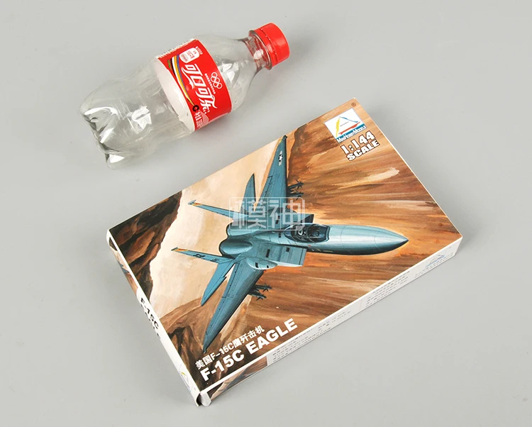 1/144 весы US F-15C Eagle Истребитель модель комплект собран с пластиковой моделью