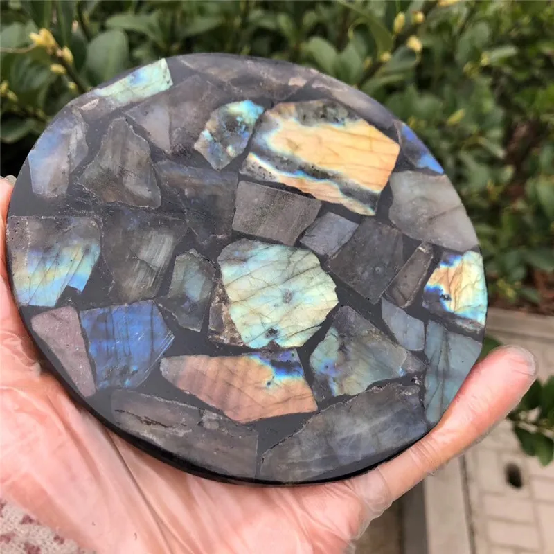 Пластина из натурального кварца Лабрадора 12 см 1 шт.|Камни| |