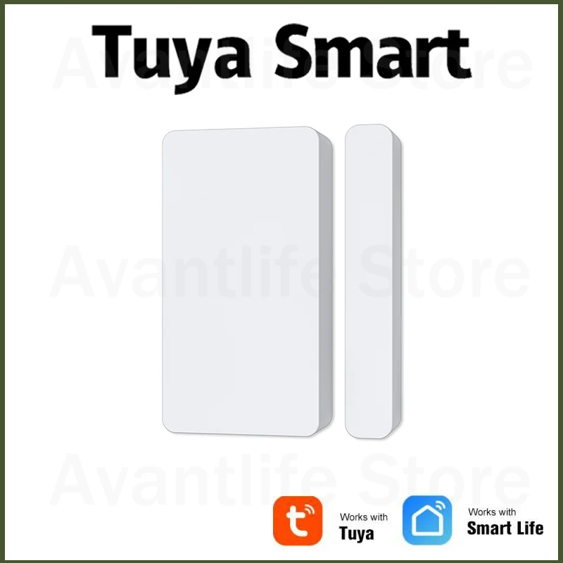

Детекторы открытия/закрытия дверей Tuya Smart Home, совместимы с приложением Alexa Google Home Smart Life