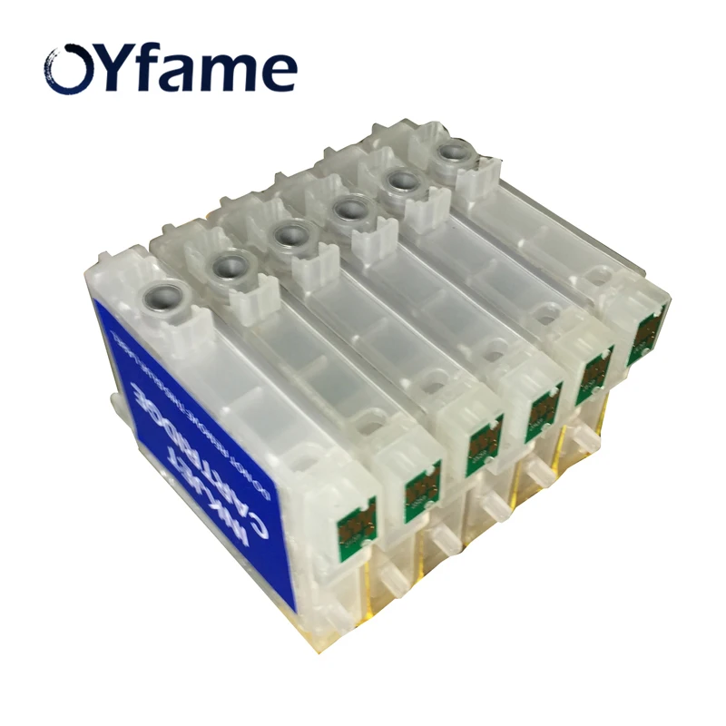 OYfame T0491-T0496 чернильный картридж с чипом ARC для Epson Stylus Photo R210/R230/R310/R350/RX510/RX630/RX650