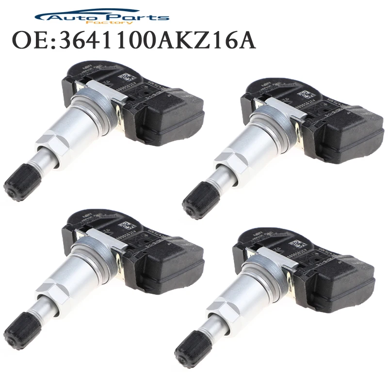 Датчик давления в шинах TPMS, 4 шт., для Great Wall Harvard H5 H6 Wingle5 433 МГц 3641100AKZ16A Датчик давления в шинах TPMS, 4 шт., для Great Wall Harvard H5 H6 Wingle5 433 МГц 3641100AKZ16A