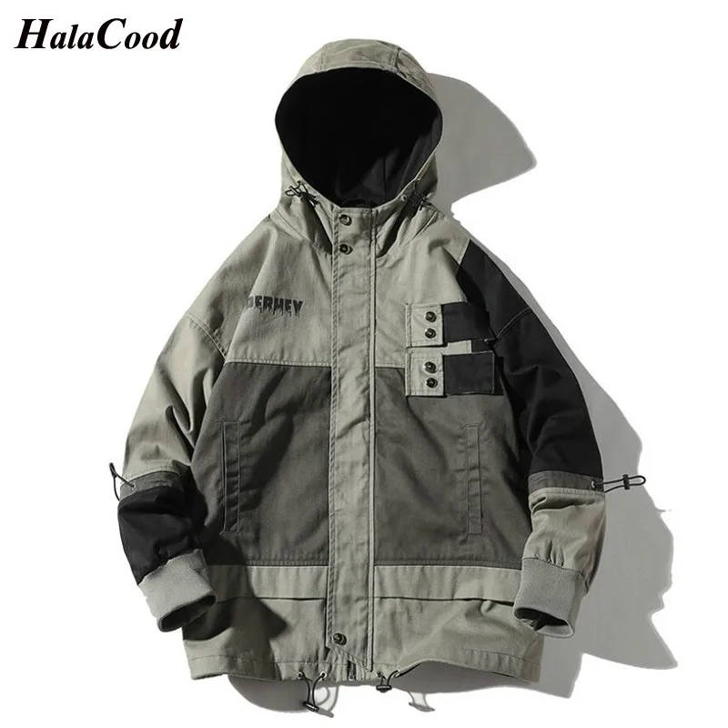 Куртка бомбер мужская демисезонная с капюшоном на молнии|Мужские куртки| |