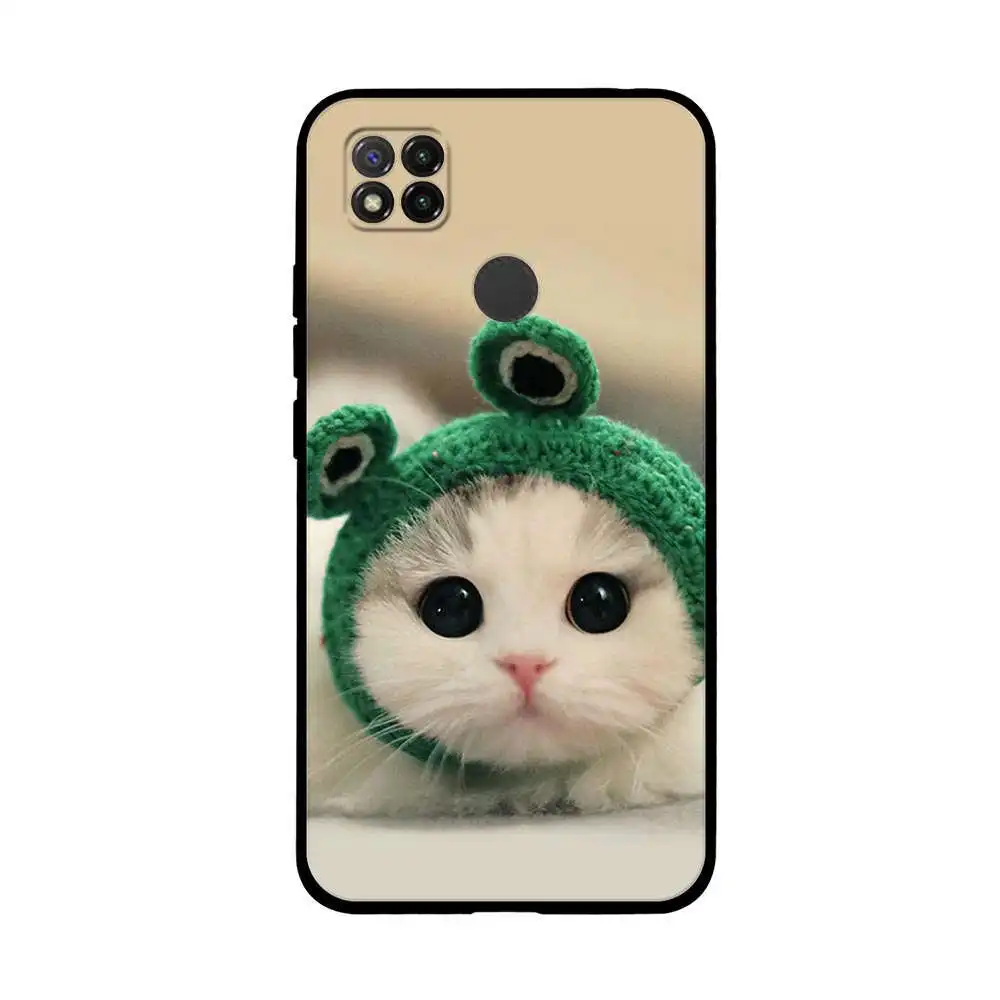 Чехол для Redmi 9C 9 C Redmi9c мягкий силиконовый чехол из ТПУ Xiaomi кошек чехол-бампер |