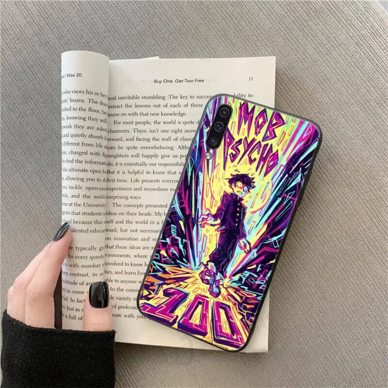

Anime Mob psycho 100 manga Phone Case For Samsung galaxy S 9 10 20 A 10 21 30 31 40 50 51 71 s note 20 j 4 2018 plus