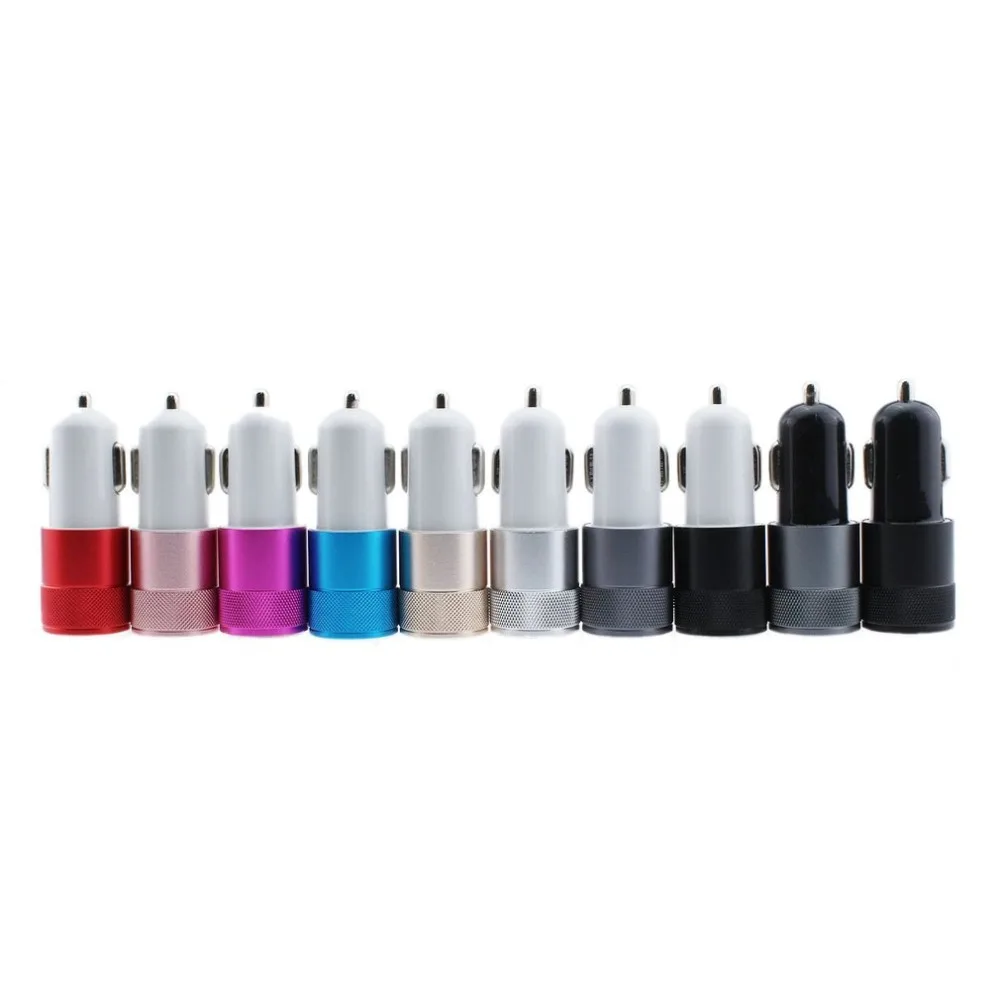

Mini 2 Port USB Car Charger 2.1A Universal Dual Double USB Cell Mobile Phone Charging Adapter For phone