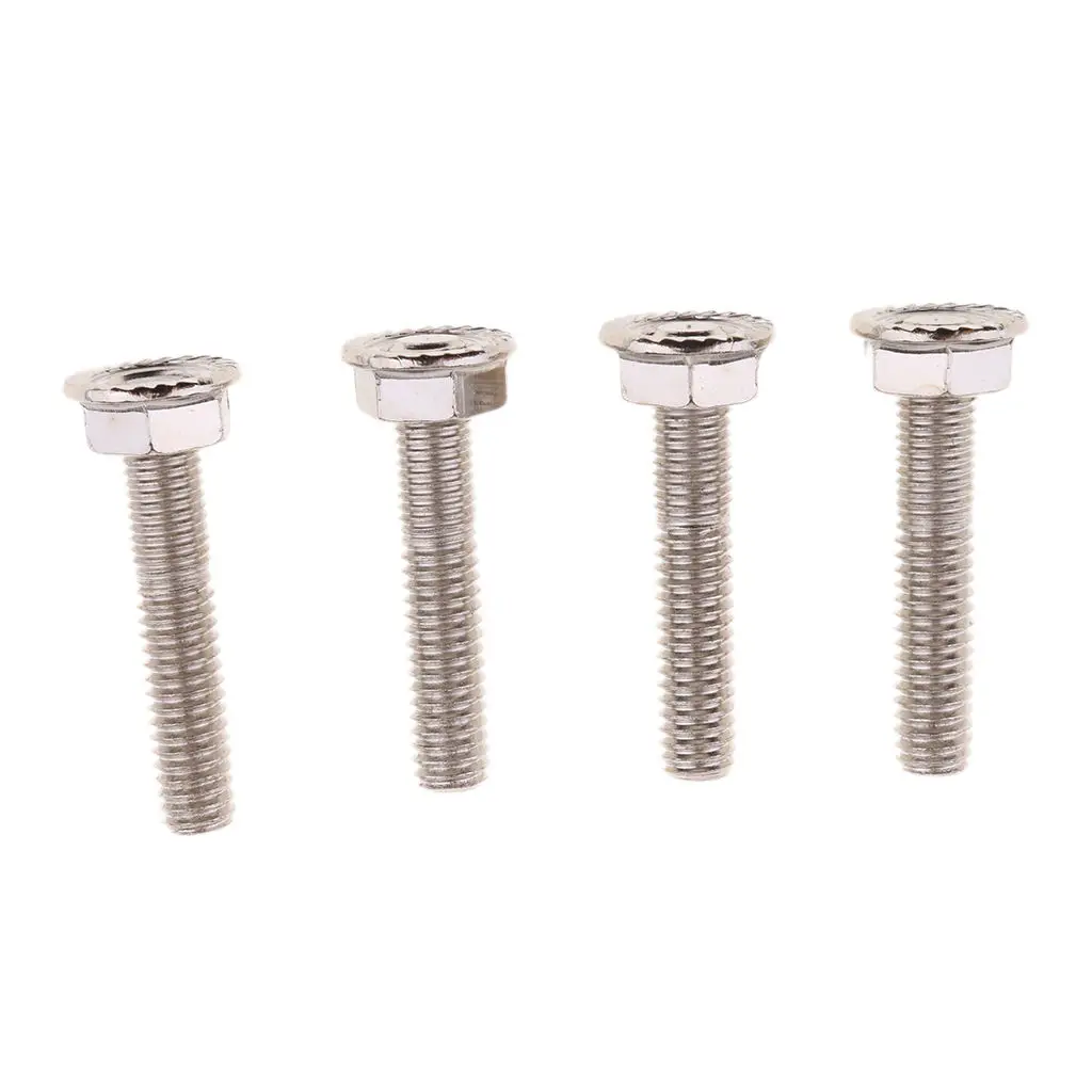 

Pack of 4 Exhaust Manifold Hardware Kit Studs and Nuts for Harley
