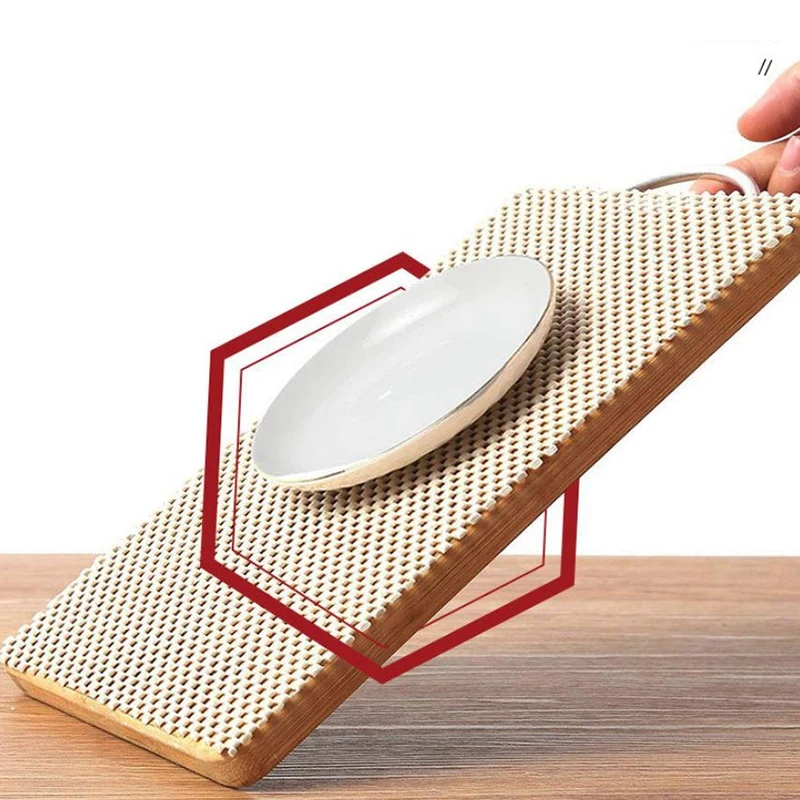 Revestimiento de PVC para cajones y estantes, rollo no adhesivo, duradero y fuerte de 79x20 pulgadas, forros de agarre para el hogar-5